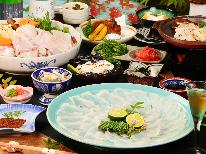 【13品】豪華絢爛！天然とらふぐづくしで大満足！焼きふぐ等…至福の時間を過ごす