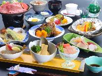 《繊細な和食》×《鮮やかな洋食》料理長が織りなす和洋折衷創作ディナー♪～豪華フルコース～1泊2食