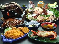 グレードアップ◆ 《伊勢海老2尾 & アワビ1個》 ボリューム満点★豪華三昧コース!