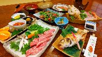 【兵庫県 全国旅行支援】6/30まで延長！浜坂港水揚げのノドグロの塩焼きと黒毛和牛ステーキのコラボプラン