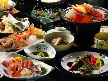 ◆プレミアムプラン◆日本海を味わいつくす！ご当地ブランド、高級食材も使った贅沢コース☆+ﾟ