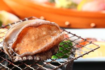 【Wあわび】あわびの『踊り焼き』＆『お刺身』～豪華あわびを堪能♪～