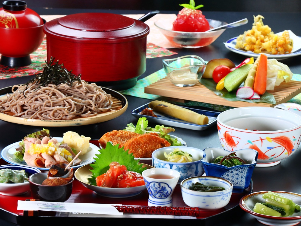 ≪雅-miyabi≫人気No.1★伝統の自家製手打ちそばと旬の味覚を堪能できるスタンダードプラン♪《全室禁煙》