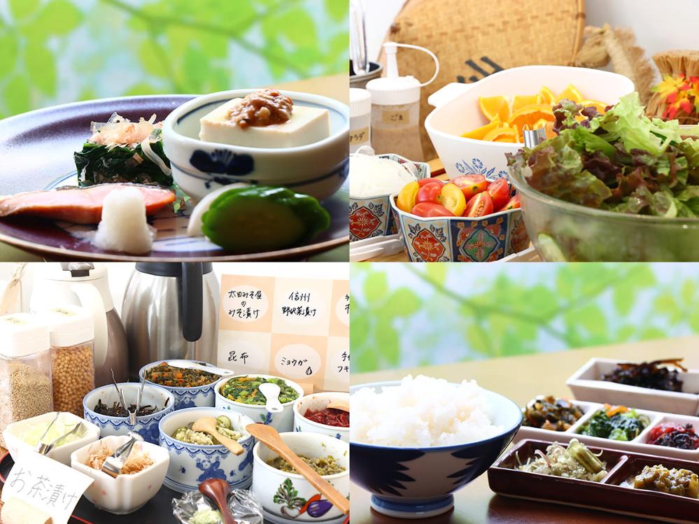 【朝食付き】山間の温泉宿の心温まる手作り朝食♪ごはんが止まらないご自慢の朝食♪夜は自由気ままに・・・