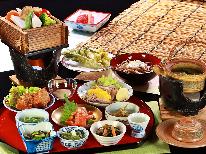 【山菜祭／お土産付】6月の一番美味しい山菜を詰め込んだ特製山菜御膳《全室禁煙》