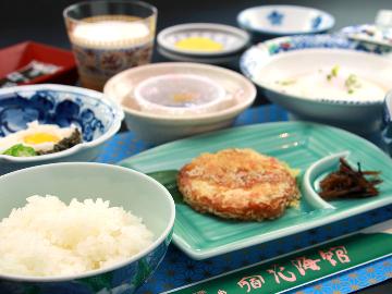 【1泊朝食】炊きたてご飯の朝食は地元ブランド米使用♪加水・加温一切なしの天然温泉は24時間入浴OK