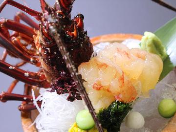 デラックス◆ 伊勢海老＆アワビコース ◆調理法チョイス！期間限定★豪華食材満喫-2食付-