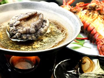 アワビコース◆磯グルメ!調理法チョイス【お造りor踊り焼き】♪鮮味満喫!-2食付-