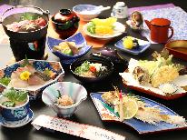 山海の旬をたっぷり♪味自慢のはらだ荘『季節会席』と源泉かけ流し温泉でゆったり・・・