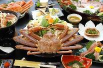 【日帰りプラン】丹後の冬はこれで決まり！カニと舟盛で日本海を満喫♪