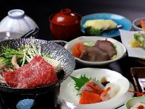 【旬彩会席(佳撰)コース】ご夕食はスタンダードな会席料理。お料理を楽しみながら播磨の旅を満喫。