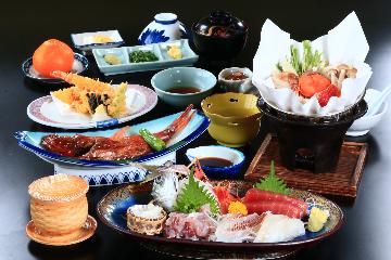 【定番コース】伊豆の名物☆金目鯛と旬魚を味わう！