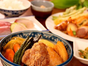 【夕食付】朝はのんびりしたい方・早朝出発の方におすすめ!夕食のみのご用意で宿の温かい食事を満喫