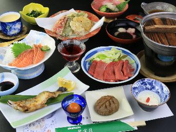 【大分県民限定】HP限定価格【スタンダード】碧雲荘定番☆かあぁ~ちゃんが作る田舎料理♪(1泊2食付)