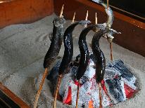 HP特別価格【会津郷土料理】気軽に岩魚炭火焼きと会津郷土の味覚を楽しんでくなんしょ♪〈1泊2食〉