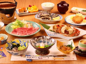 【贅沢三昧スペシャル】なんと脱皮ガニも付いちゃうなんて！せっかくなら思う存分贅沢三昧♪【1泊2食】