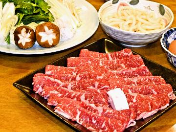 すき焼きプラン♪ボリューム満点で大満足♪１泊2食付