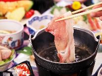 【1泊夕食】朝はのんびり！夕食のみなので朝寝坊OK♪豚しゃぶプラン源泉掛け流しの名湯と会津観光を満喫
