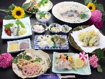 【天然ハモフルコース】贅沢の極み★絶品鱧を味わい尽くす夏の特選会席
