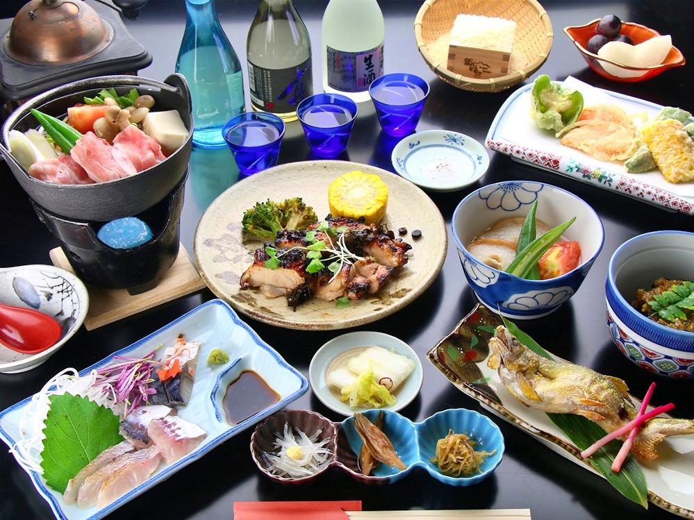 【スタンダード】　地産地消の食材を使用！地元の食材に舌鼓♪基本プラン