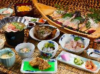 【定番コース】≪おこぜ＋車海老≫の船盛！プリプリ触感と料理長の確かな腕を楽しめる♪