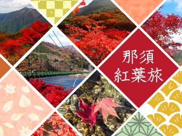 【1泊2食付】高原を染める紅葉をゴンドラから楽しもう★那須ワインハーフボトル付★食欲の秋満喫！