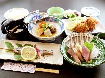 【リーズナブル】品数控えめ♪旬の川魚の塩焼きがメインにお気軽価格で♪夕食20時まで対応可！［お部屋食］