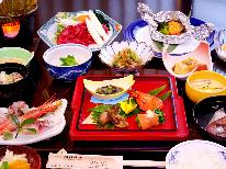 【スタンダード】当館人気☆旬の地元食材を活かした佐渡会席料理でおもてなし♪