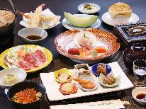 【限定8室！おすすめ】当館人気No.1★アワビ踊り焼き付き♪海鮮和食会席膳■2食付〈貸切風呂無料〉