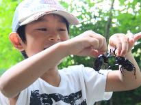 【夏休み限定】大人1名につき小学生以下のお子様 無料！ファミリー応援☆【昆虫採集ツアー開催】2食付