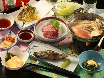 ≪海ノ口温泉でホッコリ≫基本2食付　小海線沿線の宿☆旬の食材たっぷり！四季の彩を楽しむ【温泉】
