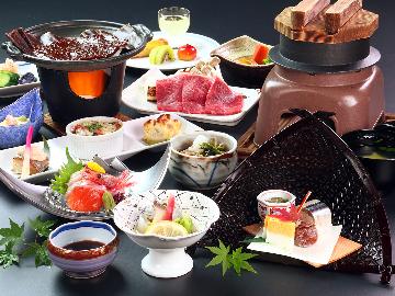 【スタンダード】天然温泉×お料理で大満足◆信州の旬を感じる四季の会席料理《-nishiki-錦》♪