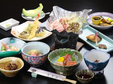 【ジビエ料理】【北陸海の幸】ジビエを使用した白山味覚を堪能■梅会席1泊2食付き■