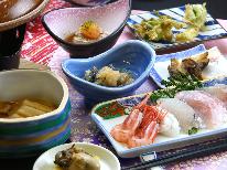 【夕食付】鮮度抜群の海の幸を舌鼓◆佐渡の魅力が詰まったお料理で”心の休日”を満喫☆