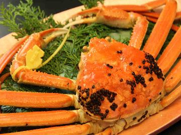 茹で蟹は2人で半分こ♪かに鍋+焼きがに《越前がに2人で2杯》