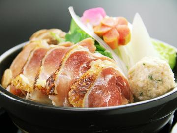 ◆冬の贅◆～選べるしゃも鍋～味の濃い「奥久慈しゃも」をあつあつのお鍋で頂く≪冬の贅沢鍋≫