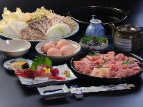 【プレミアム若どりすき焼き】皮パリ！中ジュワ～…【一泊二食】