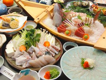 【冬の味覚☆いいとこ取り！】ふぐ料理×漁師のお宝膳
