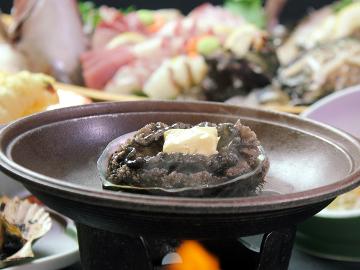 【期間限定】アワビが１人１個★お造り？バター焼き？どちらか選べる[１泊２食付]