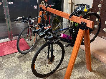 【サイクリング・ポタリング応援】お部屋に自転車を持ち込める自転車用ラック有★スタンダード2食付