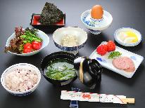 【一泊朝食付】女将自慢の和朝食で一日をスタート！