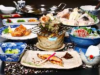 【6名様までお部屋で夕食◇確約】ふぐ＆磯料理◇2食付◆冬の幸＆海の幸を食す贅沢コース！★冬季限定★
