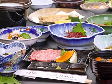 【グレードアップ】会津牛陶板焼きとイワナの唐揚げでゴハンがとまらない♪旬を味わうご褒美プラン