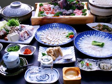 【冬季限定】日帰りでも心ゆくまで堪能できる＊ふぐ＊お食事プラン♪