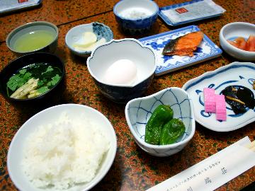 朝は美味しい和食で♪お手軽【1泊朝食付き】プラン