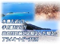 【夏プラン】海水浴まで徒歩3分♪夕食は新鮮会席をご堪能★海水浴の方に嬉しいサービス【1泊２食付】