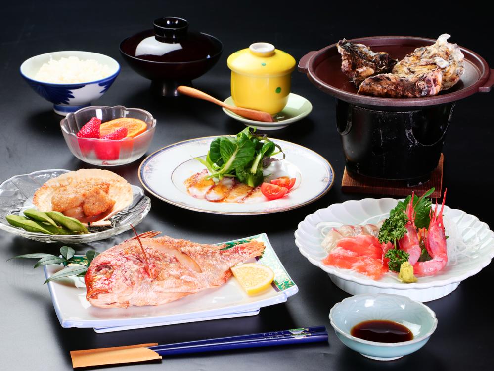 【スタンダード会席】鮮度抜群！！若狭湾で獲れたてピチピチ旬魚を味わう♪