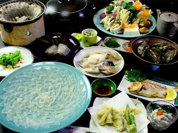 【ふぐフルコースプラン】若狭ふぐをまるごと堪能！１泊２食付