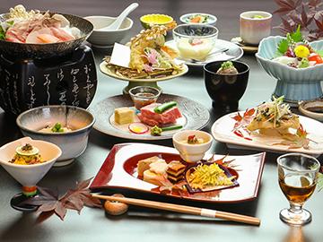 ・≪風-kaze≫人気No.1★県産黒毛和牛も旬の味覚も堪能できるわがままプラン！　２食付
