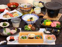 【ブランド食材】絶品！豊後牛の花崗岩焼き＆田舎会席♪四季を感じる露天風呂を満喫！